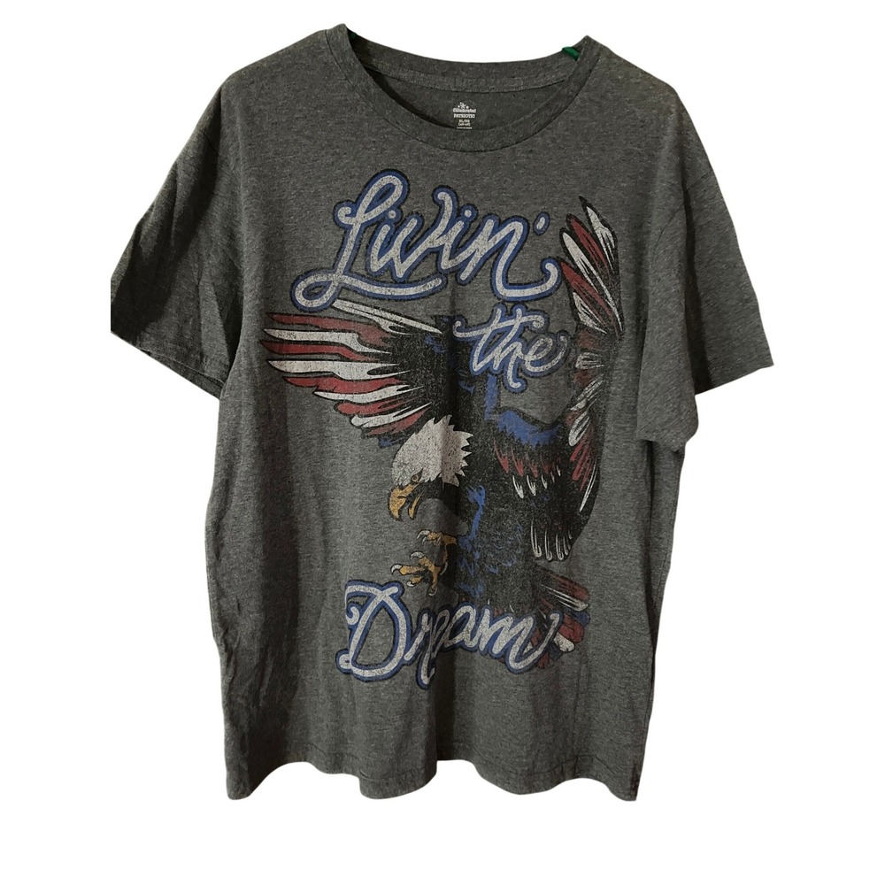 Celebrate! Patriotic‎ Eagle Graphic T Shirt Men's XL Red White Blue